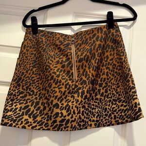 Urban Outfitters Ecote Cheetah Mini Skirt
